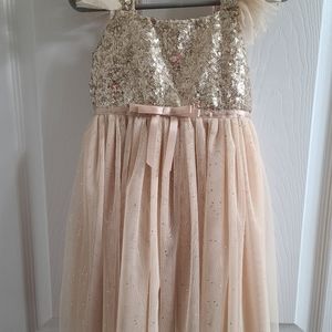 Toddler nice dress used for flower girl